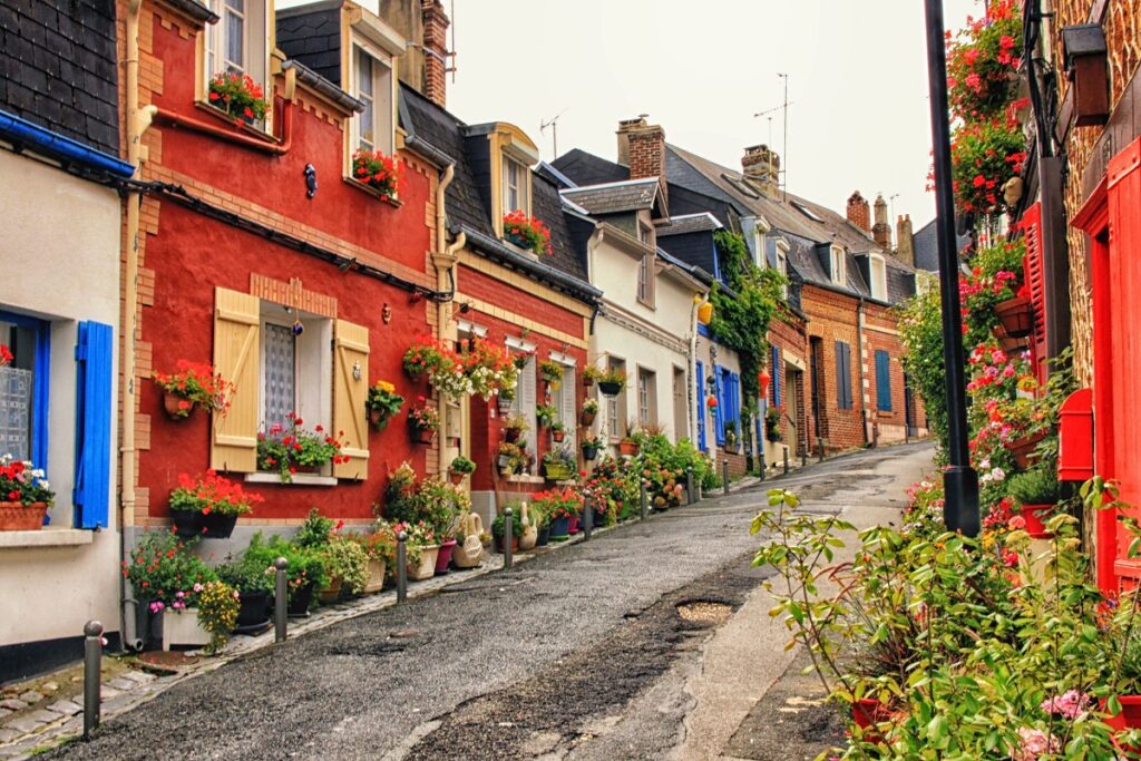 Quartier du Courtgain à Saint Valery