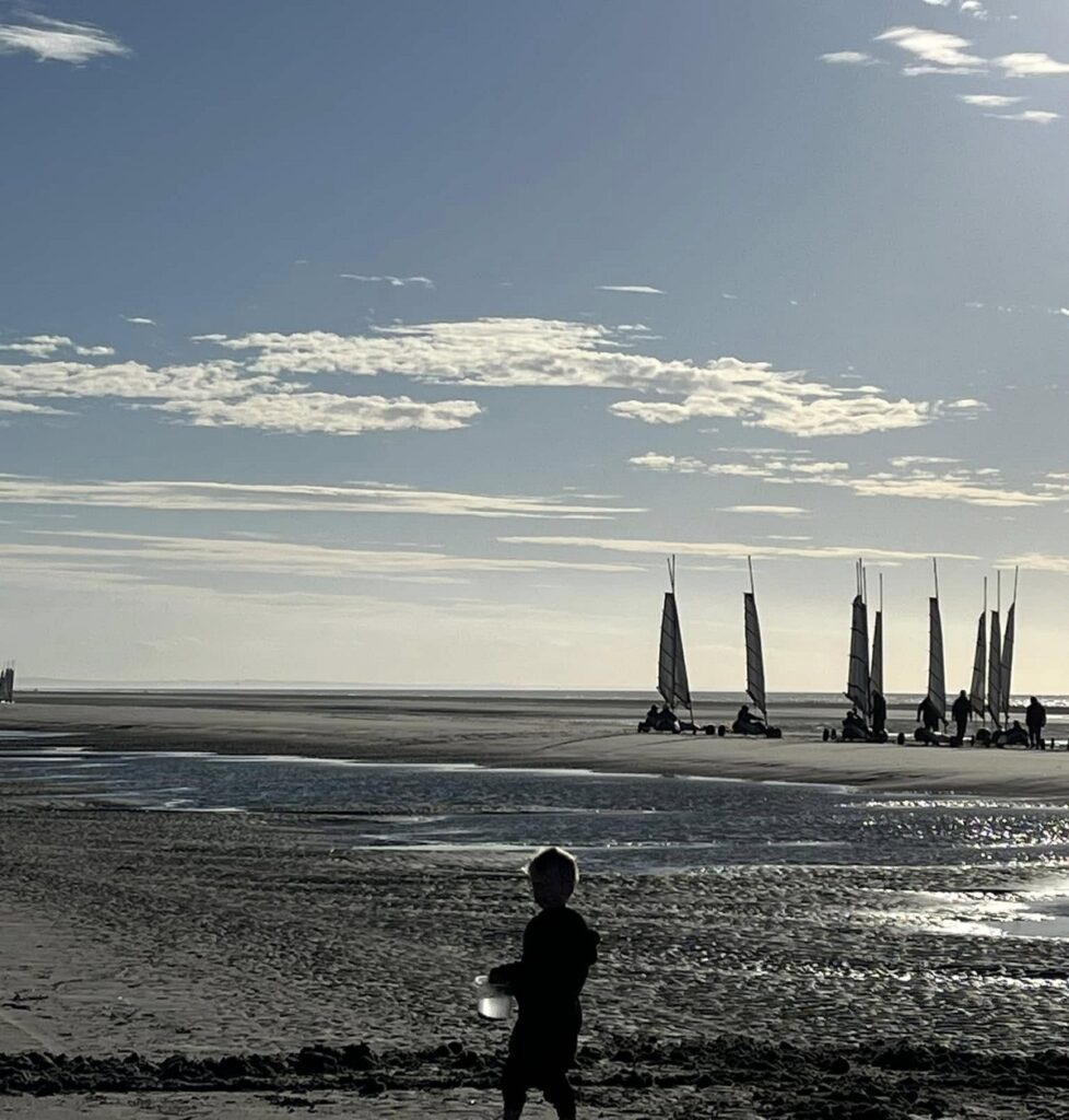 Char à voile à Fort Mahon