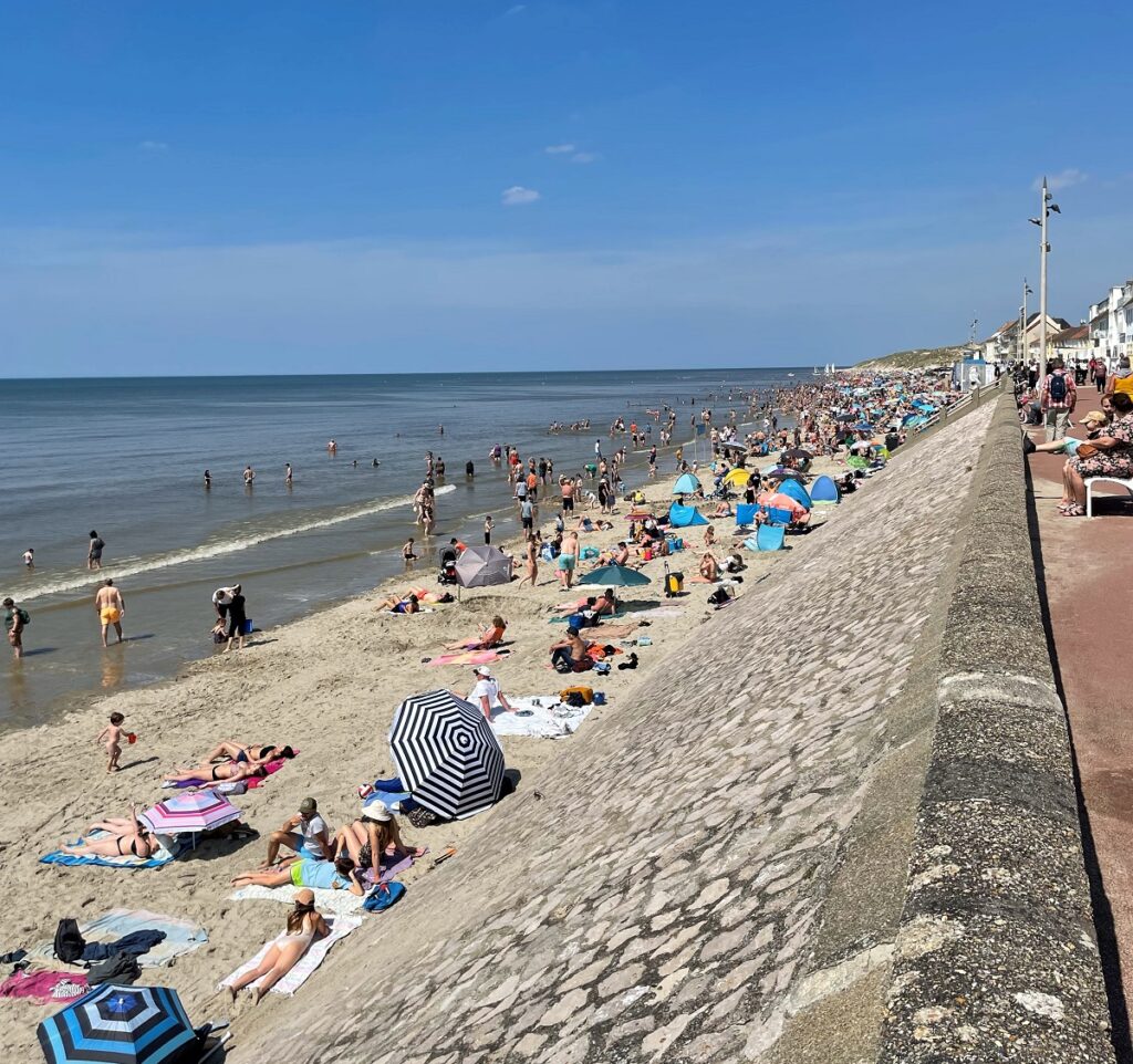 Journée d'été à Fort Mahon